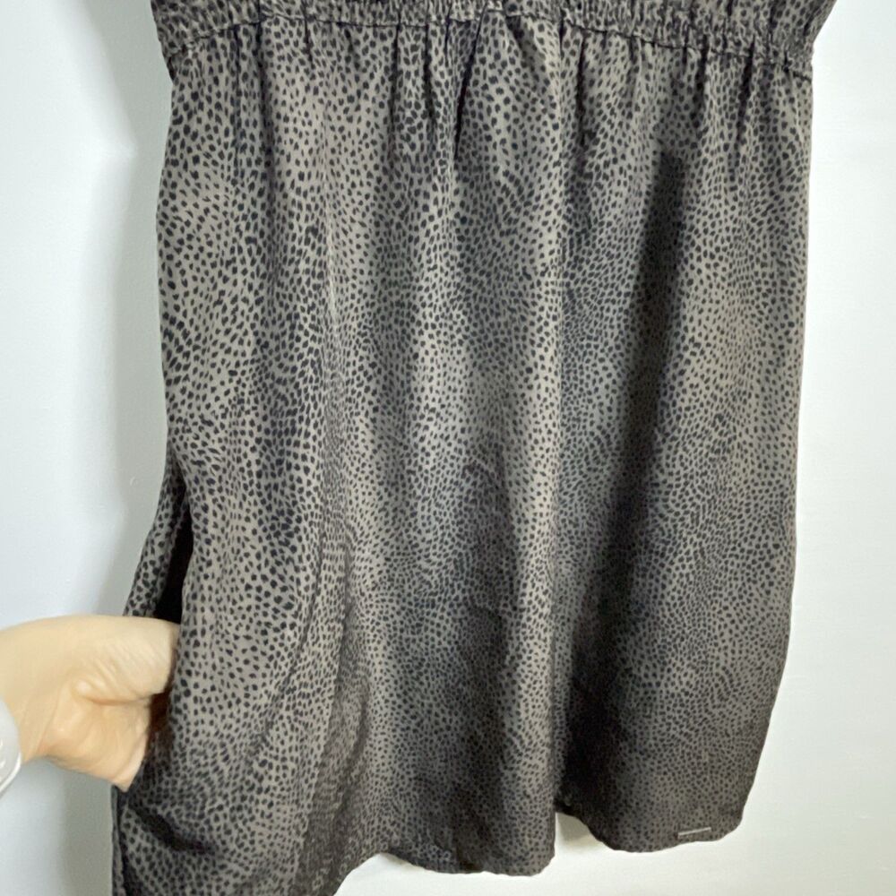 Biglietto Women's Animal Print Dress Pockets Short Sleeve Size Medium Casual - Picture 8 of 8